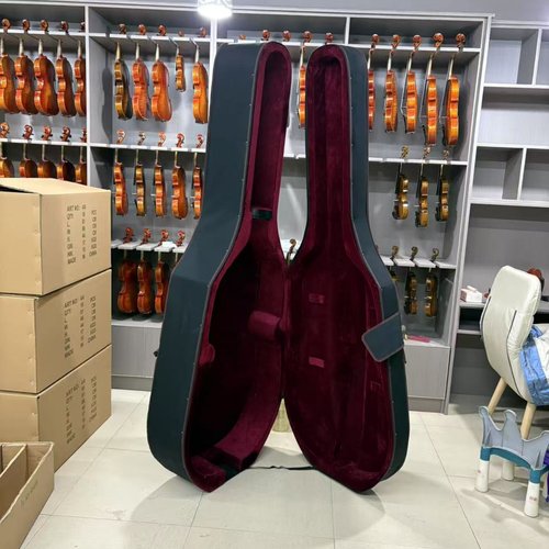 牛津布大贝司玻璃钢低音大提琴盒带轮双肩背可拖可托运加厚贝司包 - 图0