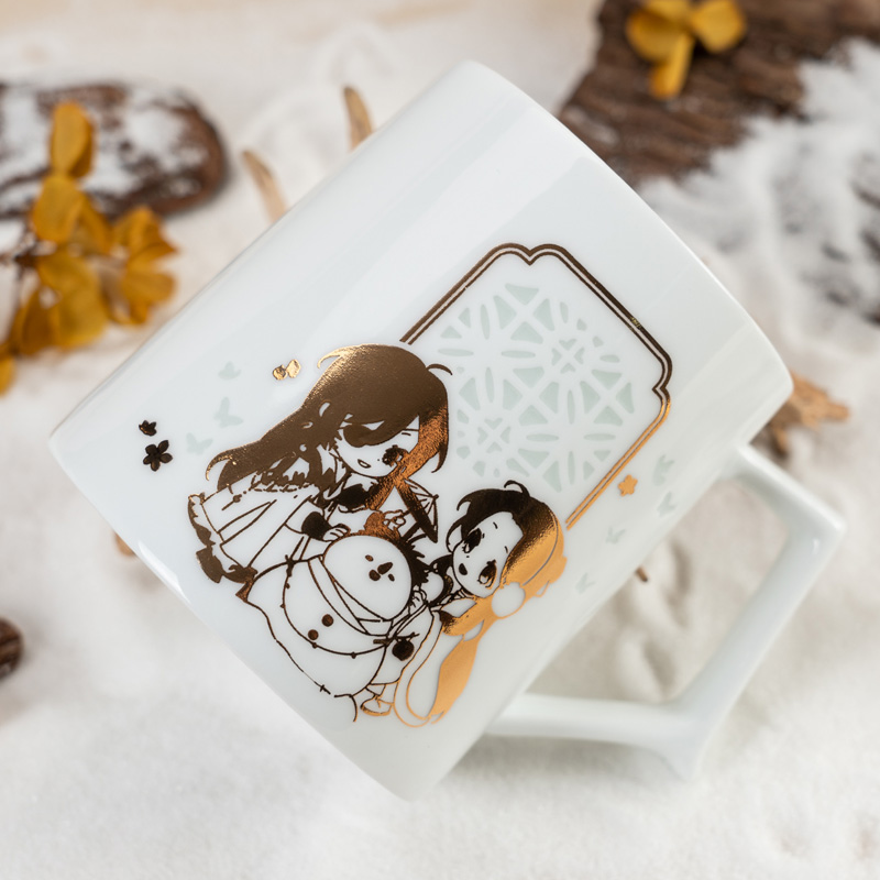 天官赐福马克杯幸运石正版联名原耽动漫周边谷子谢怜花城创意礼物 - 图1