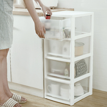 Drawer-type containing box plastic toy containing cabinet Home finishing clothes containing box transparent snacks containing box