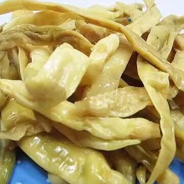 新化农家特产手工自制坛子菜白辣椒酸辣椒脆爽美食真空包装 - 图0