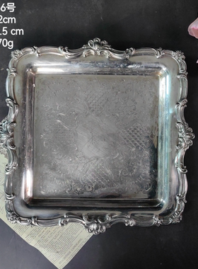 铜复古小众桌面镀银摆件