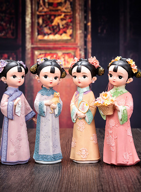 故宫系列我是俏格格人偶家居装饰