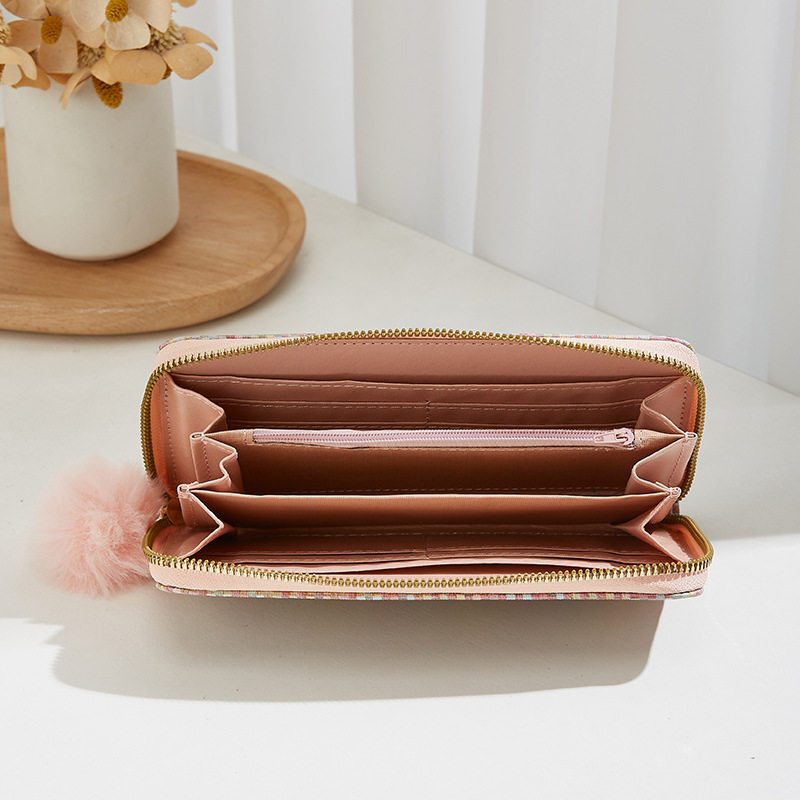 女士钱包2024新款单拉链韩版幻彩长款时尚钱夹包手拿包 一件代发,淘宝优惠券,粉丝福利购,淘宝优惠卷