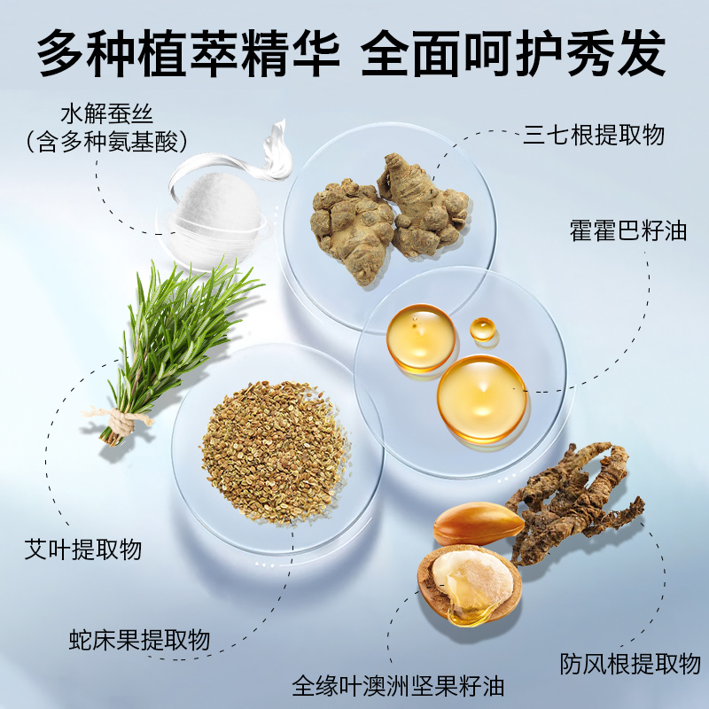 无忧然氨基酸洗发水官方旗舰店护发素控油蓬松去屑止痒正品品牌女 - 图2