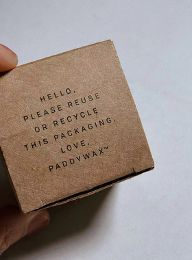 美国进口PADDYWAX香薰炉系列陶瓷蜡烛安神睡眠精油含塔香茶蜡套装