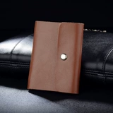 Картхолдер, карточки, кожаная сумка через плечо для визитных карточек, делается под заказ, с печатью вашего логотипа, банковская карта, в корейском стиле