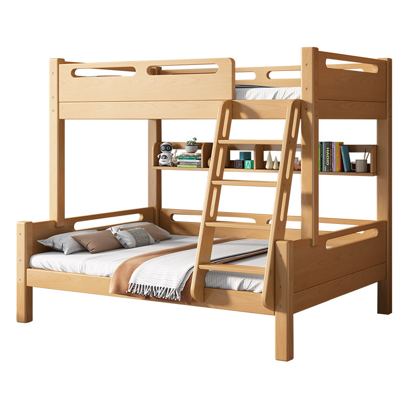 金多喜上下铺交错进口榉木子母床 金多喜家居高低/子母床