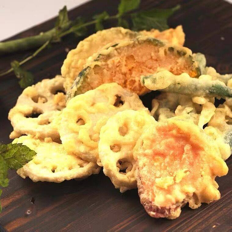 天妇罗蔬菜什锦四拼5包*400g番薯藕四季豆南瓜裹粉油炸小吃半成品,淘宝优惠券,粉丝福利购,淘宝优惠卷