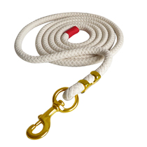 Pure cotton holding horse rope diameter 14 to 15 mm brass large hook and rope clip pet Rama rope rope tail wrapping