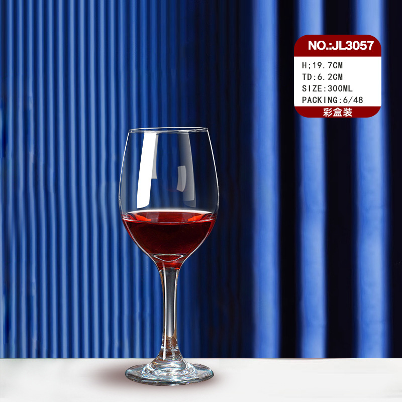 Crystal red wine glass set elegant wine glasses Goblet红酒杯-图2