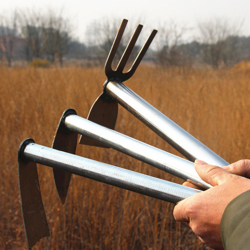 锰钢小锄头加厚全钢种菜种花家用除草农用多功能挖土松土神器工具,淘宝优惠券,粉丝福利购,淘宝优惠卷