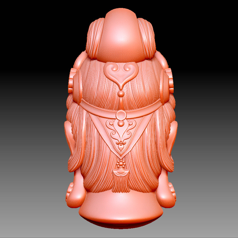 9329玉雕观音头像挂件圆雕图雕刻机3D打印素材STL模型图OBJ精雕,淘宝优惠券,粉丝福利购,淘宝优惠卷