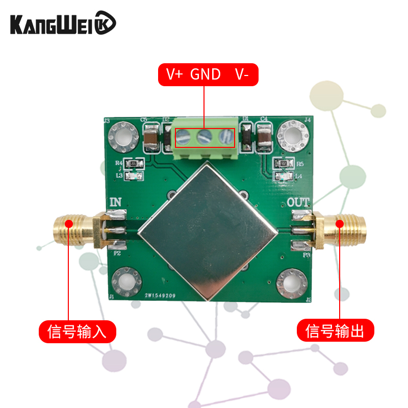 LTC6268-10跨阻 APD\PIN高速光电探测/ TIA放大器模块4GHz IV转换 - 图1