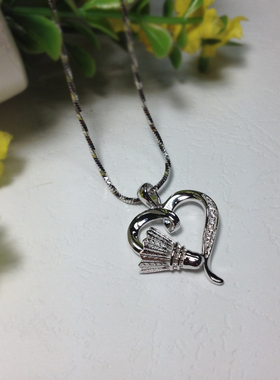 情侣锁骨链吊坠定制