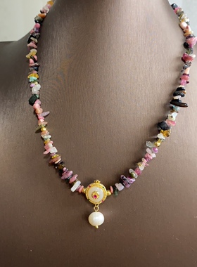 【孤品清仓特价】天然石淡水珍珠项链ins风明星同款倪妮周冬雨