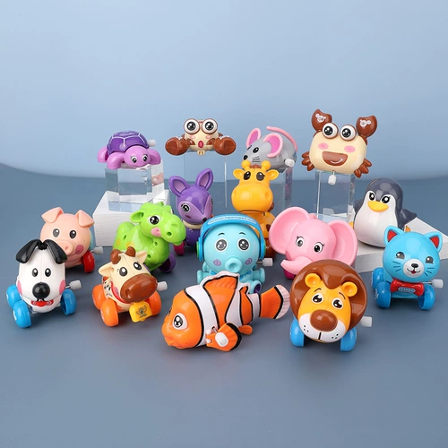 Заводная игрушка маленькая животная цыплят будет управлять лягушками, детская краба, детская головоломка, девочка, черепахи 3 года 1-2