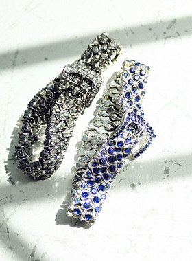 欧美风复古晚宴满钻韩版手环