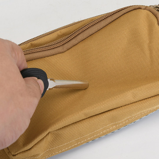 Small running lightweight canvas mobile phone bag