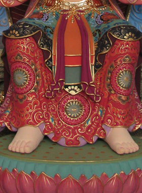 木雕佛像天冠弥勒菩萨寺庙寺院供奉摆件弥勒高端定制