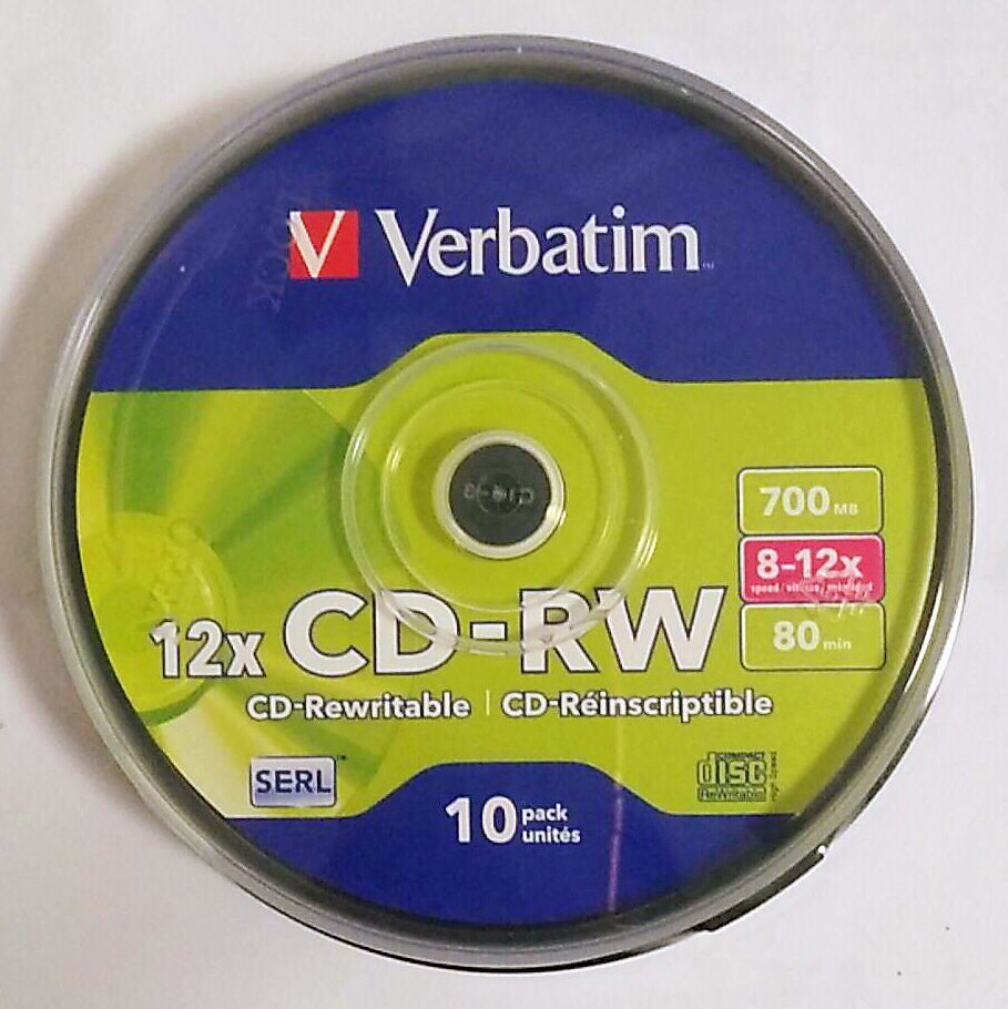 铼德  优派乐 DVD-RW 4X 25，50片桶 可擦写可重复使用 刻录光盘 - 图1