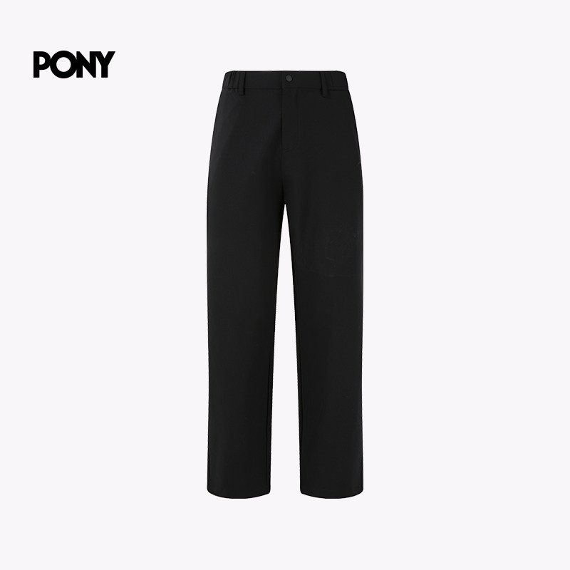 【任嘉伦同款】PONY马年新款运动梭织长裤男士户外防泼水直筒长裤,淘宝优惠券,粉丝福利购,淘宝优惠卷