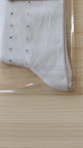 【四双装】健将男士高筒无毛羽休闲袜包邮白色随机发货包邮 - 图2