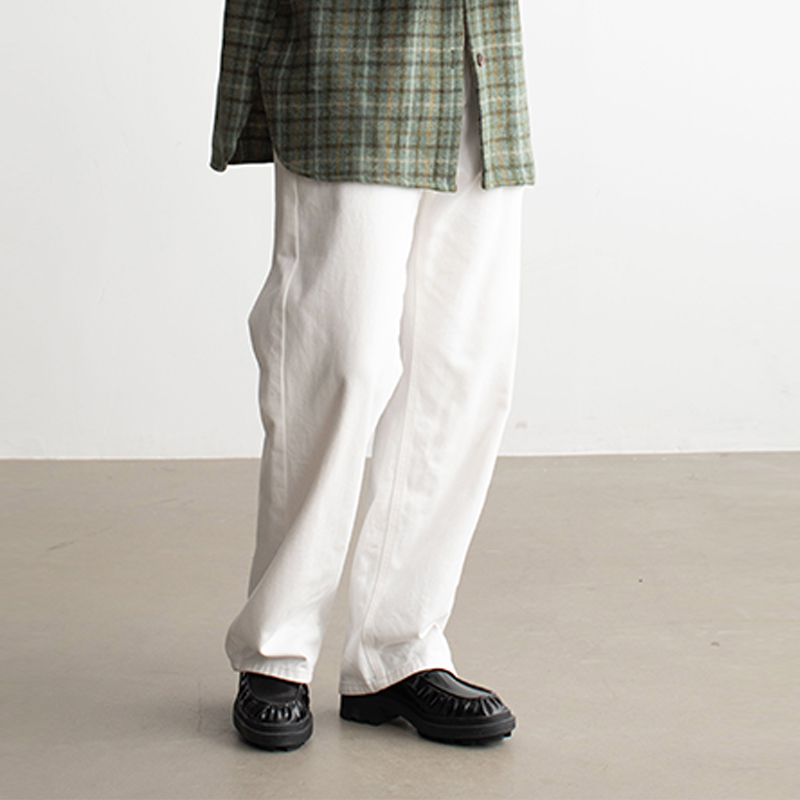 MESTLA 抗皱不掉色直筒 柔软显瘦高牛仔裤 松弛感复古垂感阔腿长 - 图0