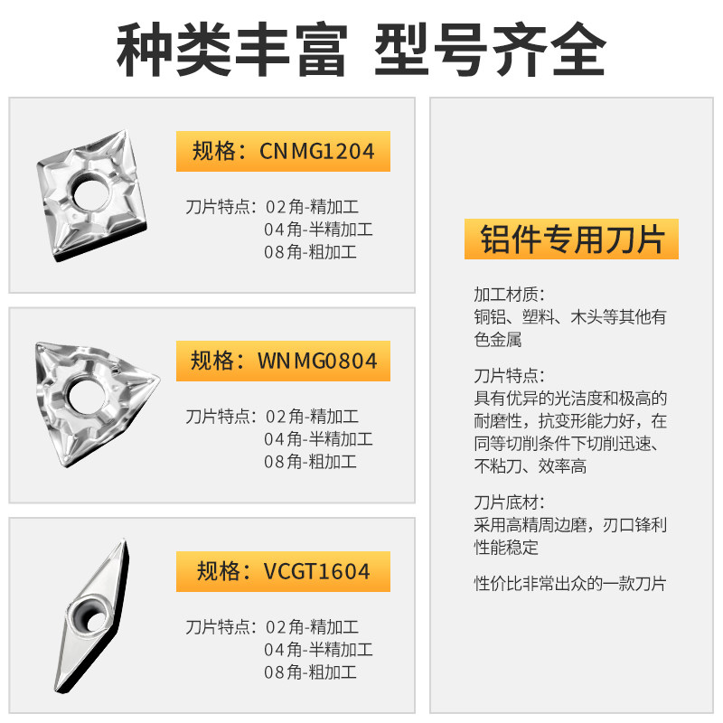 数控刀片铝用车刀外圆内孔锋利高光断屑尼龙聚氨酯塑料PU棒TF3槽,淘宝优惠券,粉丝福利购,淘宝优惠卷