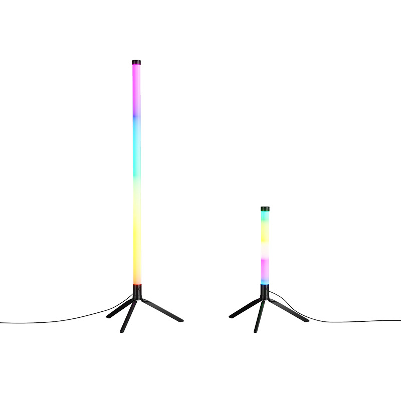 RGB气氛灯棒拾音氛围灯卧室落地灯直播led电竞台房间桌面声控节奏-图2