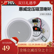 Hivi whi wai TD201 202 constant pressure suction top horn suit ceiling sound background music sound box