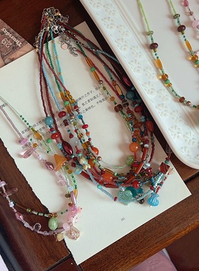项链福袋｜酒馆三零二秒原创设计复古秋冬礼物送人串珠项链