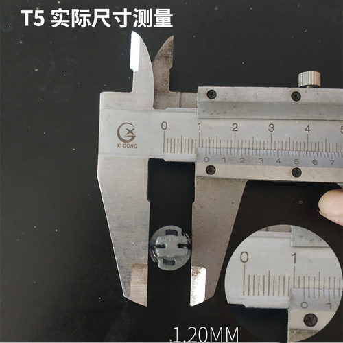 【10只】汽车仪表灯泡12v24v伏车用仪表台带座T5 T6.5小灯灯泡 - 图2