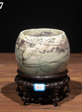 内有多款小创意天然奇石花盆