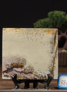 草花石装饰中式客厅书桌茶桌杯垫