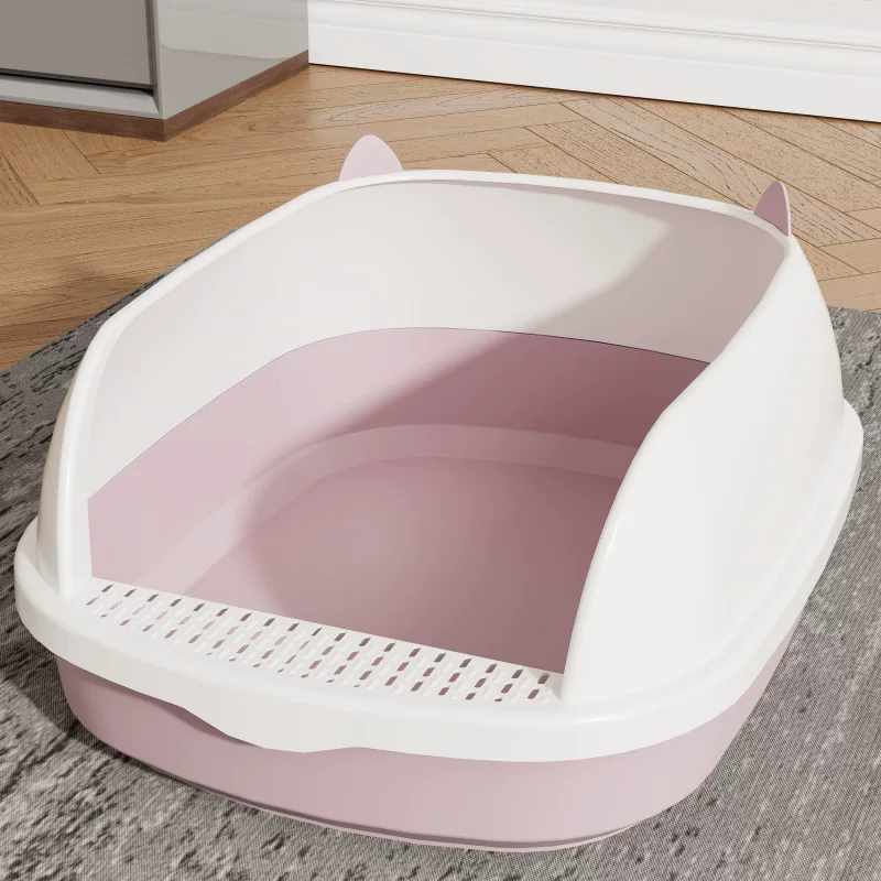 Half -closed cats sand pot large disassembly anti -splashed cat toilet cat cat sand pot pet supplies