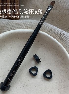 美甲硅胶三角防滑多面光疗笔托