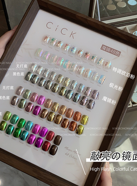 美甲艺术画廊48色素材粉