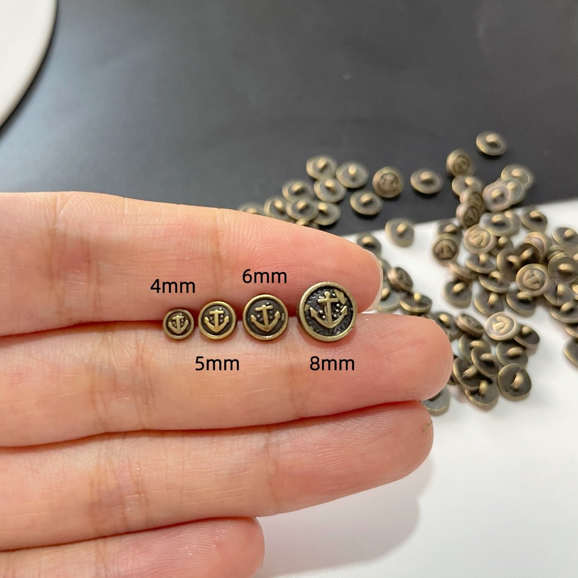 4/5/6/7/8mm复古迷你古铜色船锚纽扣手工diy小布bjd棒针娃衣扣子,淘宝优惠券,粉丝福利购,淘宝优惠卷