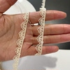 Exquisite water-soluble cotton embroidery lace DIY skirt Lolita dress retro curtain design home fabric accessories
