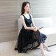 Modal Summer Sleeveless Midi Tank Dress