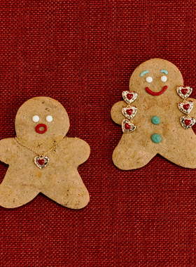 A Ray of Sunlight 「Love」节日系列珐琅爱心项链新年红色百搭