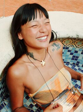 2024新款轻奢可调节鸡蛋花项链