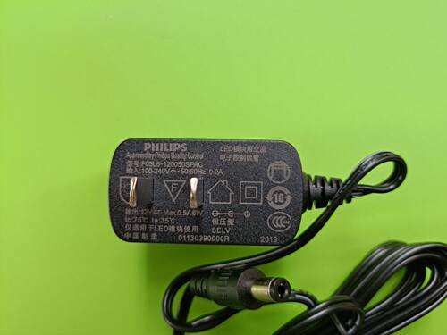 飞利浦12V0.5A台灯LED电子控制装置F12W-120050SPAC电源适配器线 - 图2