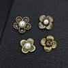 Diy jewelry accessories alloy flowers retro diamond imitation pearl accessories patches homemade ear hair accessories clothing accessories