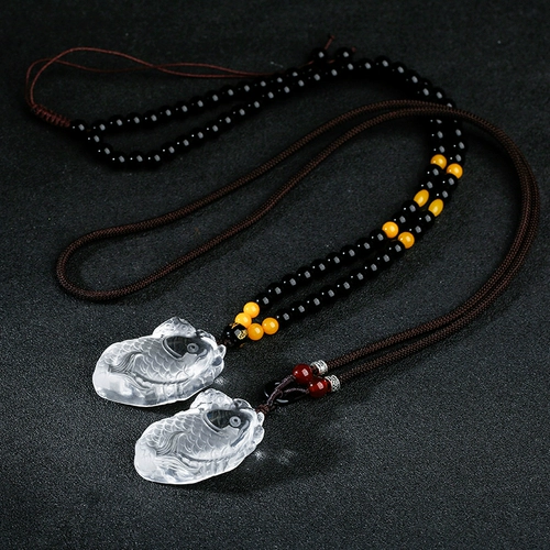 Белый белый кварц, подвеска, ожерелье, подарок на день рождения