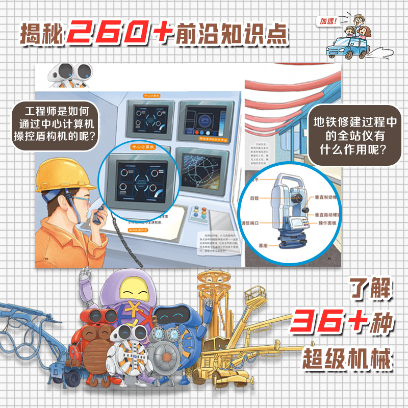 中国力量 地上地下的路 全5册 儿童科普 中国力量 大工程 北京科学技术 - 图2