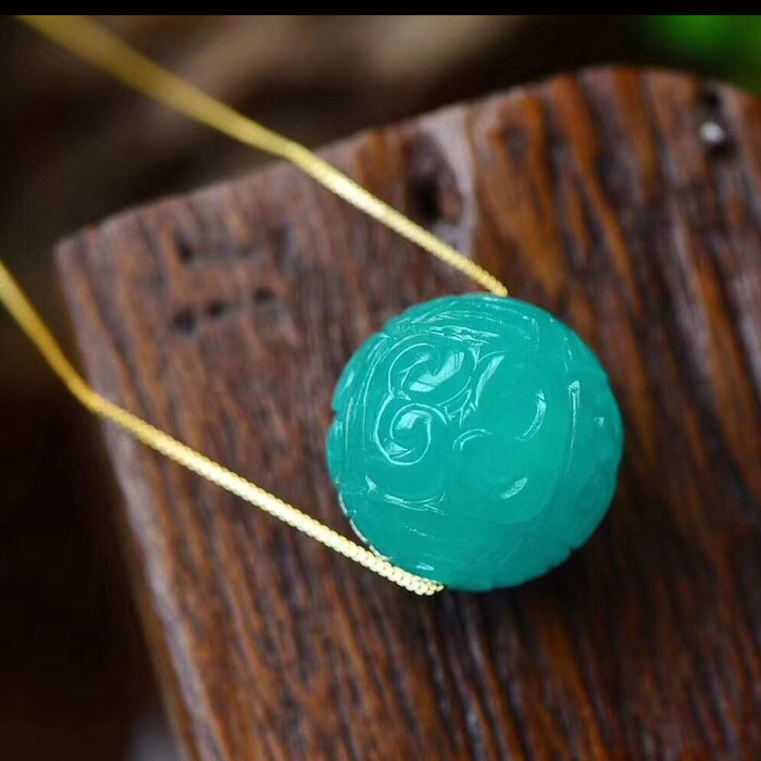 银项链 925 送 天河石龙戏珠项链挂坠 天然天河石龙珠吊坠 开光 银项链 925 送 天河石龙戏珠项链挂坠 天然天河石龙珠吊坠 开光
