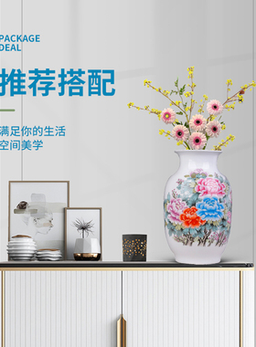 富贵竹专用花瓶客厅装饰陶瓷花瓶