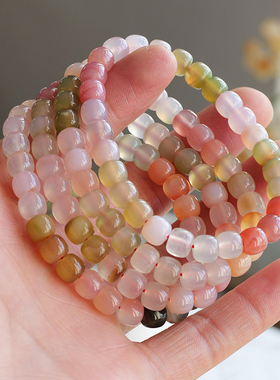 天然盐源玛瑙手串手链