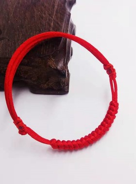 好运手链脚链红绳金刚结脚绳